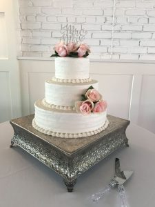 Beautiful Wedding Cake made by Classy Chocolate