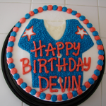 Custom America themed birthday cake made by Clsy Chocolates in Liberty, Missouri